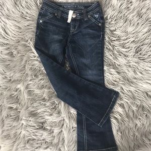 Justice size 6 boot cut jeans